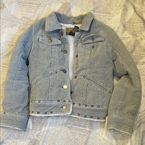 Limited Too Gray Jean Jacket Classic Style